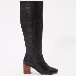 Seychelles Black Heel Riding Boots New